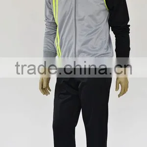 2016 Fashion Brand Designer Factory OEM Professional Mens' Sport Wear Sets Jacket and Pants Suit thumbnail-1