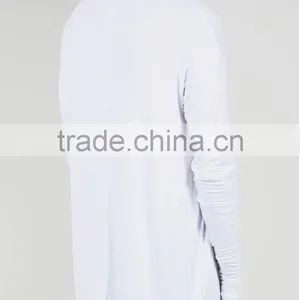 2016 Summer Long Sleeve t Shirt Extended t Shirt Sport Hip Hop Oversized t Shirt Streetwear Loose Tee Shirt thumbnail-4