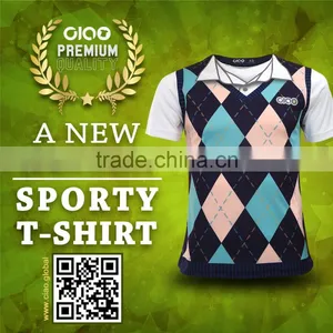 2016 100% Superior Cotton T-shirt With Customer Printed Logo thumbnail-1