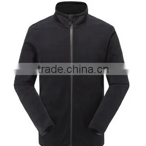China Oem Good Quality Cheaper Customized Designs Polar Fleece Jackets Wholesale Contrast Color Stand Collar Jackets thumbnail-2