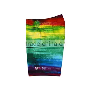 Men Hawaiian Beach Shorts Gradient Printed Polyester Men Beach Short thumbnail-4