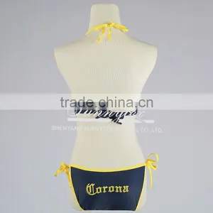 Swimwear & Beachwear OEM Wholesale High Waist Fashion Bikini Swimwear thumbnail-2