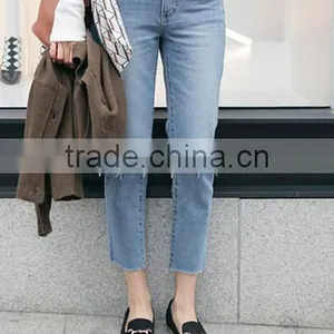 4783 Runwaylover Hot Sale Ladies Ripped Jeans thumbnail-1