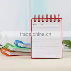 PP Hollow Cover Small Notebook Wire-o Binding Memo Pad thumbnail-3