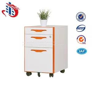 Mobile Filing Cabinet Godrej Design 3 Drawer Mobile Pedestal Cabinet thumbnail-1