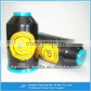 High Tenacity Polyester Dope Dyed Yarn 210D/3 420D/3 Etc thumbnail-1