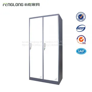 Metal New Design High Quality Used in Gym Hospital Schlool 2 Door Steel Storage Locker thumbnail-3
