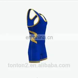 Wholesale Custom Men's Wresting Singlets thumbnail-6