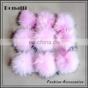 Genuin Raccoon Fur Ball thumbnail-1