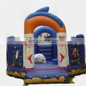 Mermaid Princess Theme Inflatable Bouncer,jumping Castle Customized With Best Quality, Changeable Colors and Themes thumbnail-1