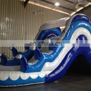 Cheap Commercial Best Quality Inflatable Pool Water Slide for Sale WS051 thumbnail-1