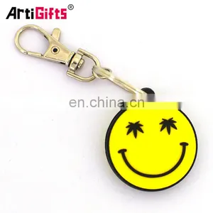 Custom Made Personalized Cheap Novetly Rubber Soft Pvc Tiger Keychain thumbnail-2