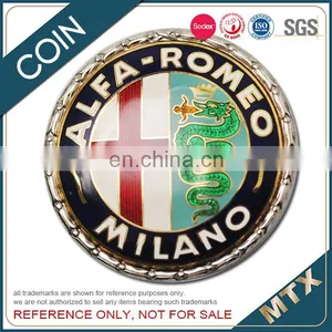 Iron Stamped Soft Enamel Souvenir Coin With Diamond Cut Edge Factory thumbnail-4