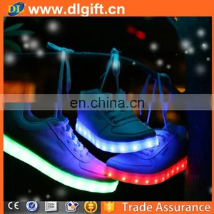 Bulk Wholesale Customized Flash Light USB Rechargeable Simulation LED Shoes thumbnail-1