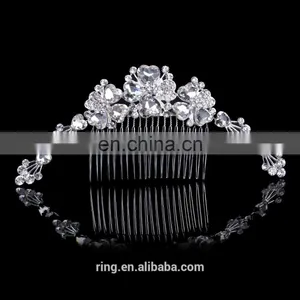 Fashion Handmade Four Leaves Bridal Hair Comb Wholesale thumbnail-1