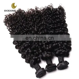 New Style Durable Natural Hotsale Peruvian Deep Curly Wavy Remy Hair thumbnail-6