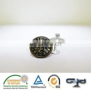 Custom Color Metal Jeans Button Shank Jeans Botones thumbnail-1
