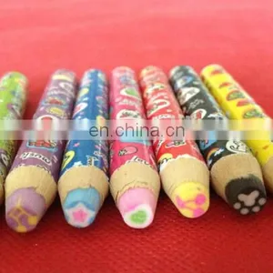 Eraser Pen Colorful Eraser Pencil Children Non-toxic Pencil Eraser thumbnail-1