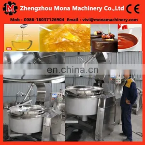 Steam Heating Jacketed Cooking Kettle Cooking Pot Electric Sandwich Pot thumbnail-6