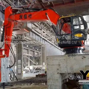 Hammer Stationary Manipulator With A Hydraulic Breaker thumbnail-3