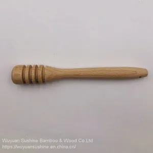 Beech Wooden Honey Dipper thumbnail-2