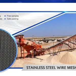 201 & 304 & 316 4 Mesh Construction Stainless Steel Wire Mesh thumbnail-1