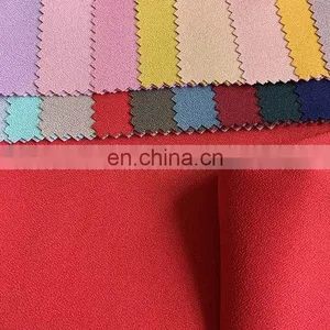 Moss Crepe Fabric Garment Plain Dress Polyester Spandex Printing thumbnail-3
