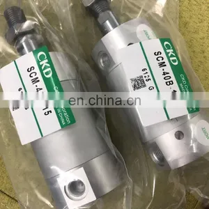 CKD Type Pneumatic Aluminum Alloy Light Cylinder SCM-40B-15 thumbnail-1