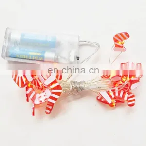 Led Safety Holiday Curtain String Lighting Home Christmas Decoration Santa Sock Fairy Lights Strip Light Decor Indoor Outdoor thumbnail-1