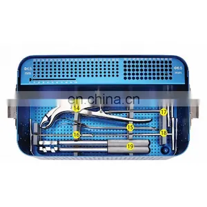 Factory Price Bone Surgical Instrument Sets Large Fragment Instrument Set Basic Orthopedic Instrument Set for Trauma Plate thumbnail-2