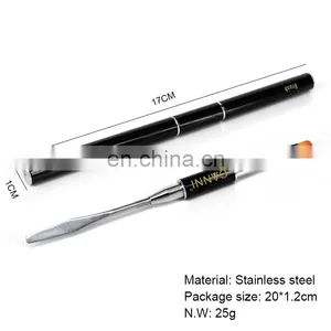 86202 CANNI 2in1 Double Headed Dual Use Nails Tool Pen Poly Nail Gel Brush Manicure UV Gel Brush Acrylic Nail Art Painting Tools thumbnail-4