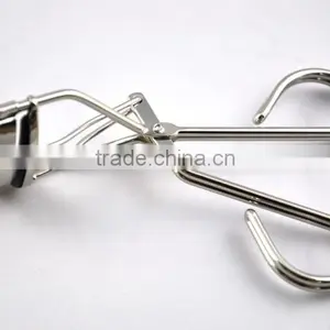 Silver Colour Tweezers and Stainless Steel Eyelash Curler thumbnail-1