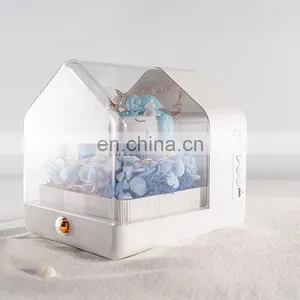 Bedroom Bedside Kids Gift Led Night Light With Bluetooth Speaker thumbnail-4