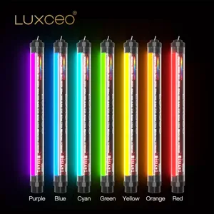 LUXCEO P7RGB RGBW Light Wand 1000LM Handheld LED Video Light Tube IP68 Waterproof With 3000-5750K Full Color Dimmable Photography Light,12 Lighting Mode,CRI≥95,Built-in 10400mAh Rechargable Battery thumbnail-5