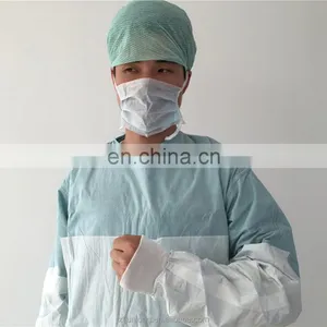 Medical Use Non Woven SMS Disposable Surgical Gown for Hospital Patient thumbnail-4