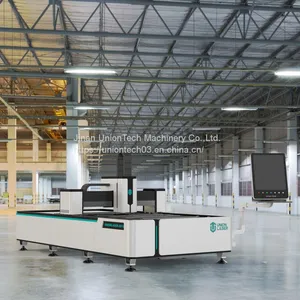 Efficiently Cutting Carbon Steel Stainless Steel With Raycus Ipg Laser Source 1000W 1500W Fiber Laser Cutting Machine thumbnail-5