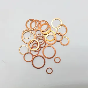 12*18*1.5mm Copper Gasket Solid Copper Gasket Gasket Washer Made in China thumbnail-4