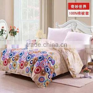 Pink Color Round Circle 100% Cotton Bedding Set Beautiful Bed Sheet Sets Simple Pattern Bedding Set thumbnail-2
