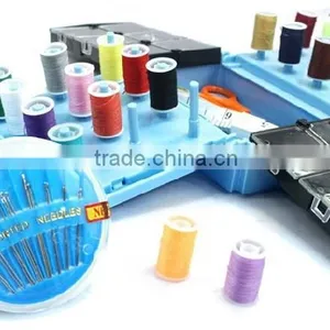 Hot Plastic Folding Compact Sewing Kit Box New thumbnail-1