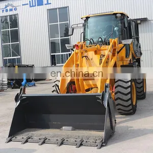 Cheapest Articulated Mini Wheel Loader For Sale China Small Mini Loader With Euro Quick Coupler Quick Hitch Snow Blade Compact thumbnail-5