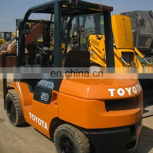 Japan Used 5ton Toyota Forklift on Sale in Shanghai thumbnail-5