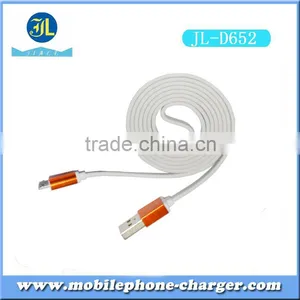 Wholesale Price Colorful Flat Micro Usb Cable 2.0 4.0 for Mobile Phone thumbnail-3
