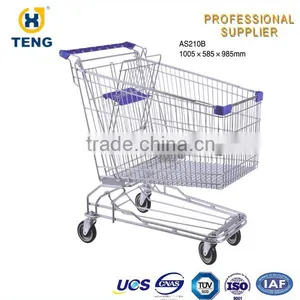 Asia Style 180L Unfold Handy & Solid Grocery Supermarket Trolley Cart thumbnail-6