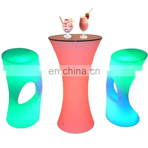 Led Glow Lounger Chair Nightclub Events Commercial Sofa Sets Table Lumineux Bar Sillas Para Fiesta thumbnail-1