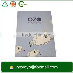 Transparent Glossy Polypropylene Plastic a4 Size L Shape Clear Folder Supplier's Choice thumbnail-3