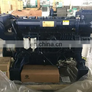 Water Cooled 6 Cylinder 258-405kW WP12 WP12C Weichai Boat Engine thumbnail-3