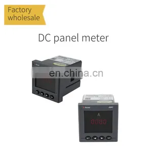 Panel Mountable Type DC Ammeter AMC72-DI/C Input DC0-5A LED Display Digital DC Ammeter thumbnail-1