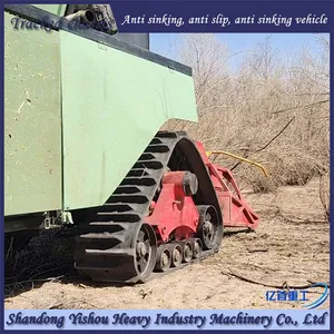 Customized Triangle Track Chassis for Anti Sinking in Desert Terrain thumbnail-2