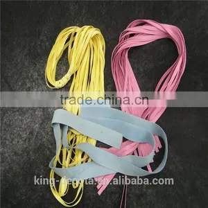 Good Elaticity Friendly Elastic Colorful Rubber Tape for Swimwear thumbnail-3