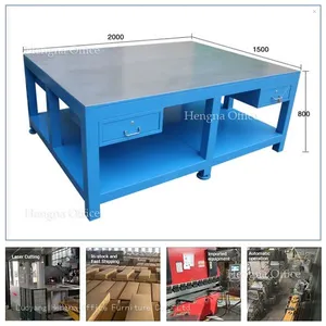 OEM ODM Service Heavy Duty Steel Workbench Professional Metal Workstation Manufacturer thumbnail-4